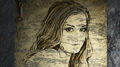 Woman 3d feminine artwork digital art 3D view Vue