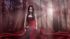 Woman 3d lingerie artwork fantasy art