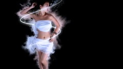 Woman abstract artistic