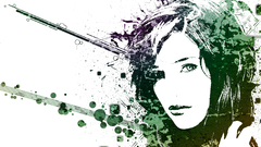 Woman abstract artwork