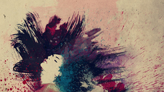 Woman abstract artwork