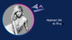 Woman abstract blondes GFX