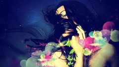 Woman abstract brunettes Photo manipulation