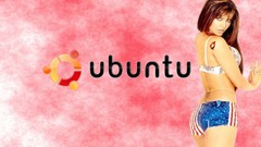Woman abstract Linux ubuntu