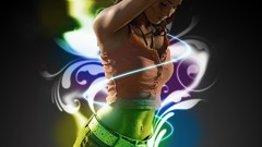 Woman abstract Megan Fox