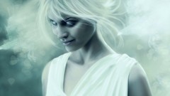 Woman abstract scary fantasy art