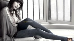 Woman Actress asians bangs models photo shoot Korean windows 