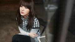 Woman Actress asians bangs models photo shoot Korean Yoon Eun 