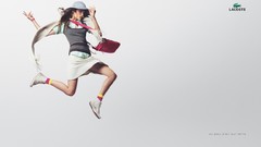 Woman Actress asians brands stills lacoste brunettes models 