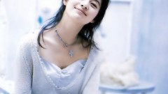 Woman Actress asians models black hair Korean