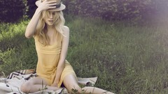 Woman Actress blondes blue eyes clemence poesy