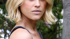 Woman Actress blondes blue eyes heterochromia alice eve blue 