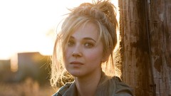 Woman Actress blondes green eyes models juno temple
