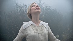 Woman Actress blondes short hair looking up teen adelaide 