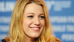 Woman Actress blondes smiling blake lively