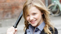 Woman Actress blondes smiling chloe moretz