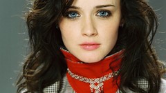 Woman Actress blue eyes alexis bledel