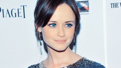 Woman Actress blue eyes alexis bledel