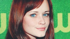 Woman Actress blue eyes alexis bledel