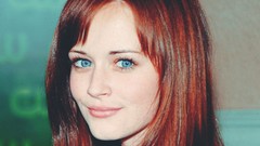 Woman Actress blue eyes alexis bledel