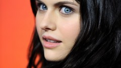 Woman Actress blue eyes brunettes models alexandra daddario