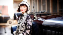 Woman Actress blue eyes short hair Essie Davis