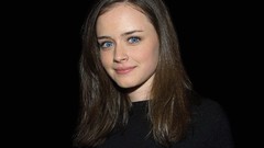 Woman Actress brunettes alexis bledel Simple Background