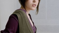 Woman Actress brunettes bangs ellen page