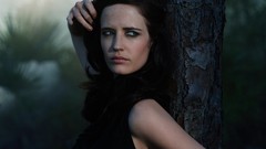 Woman Actress brunettes black hair Eva Green