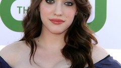 Woman Actress brunettes cleavage boobs kat dennings huge boobs