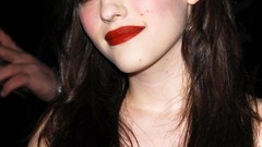 Woman Actress brunettes cleavage boobs kat dennings huge boobs