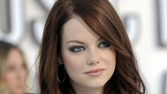 Woman Actress brunettes emma stone models portraits top model