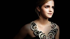 Woman Actress brunettes emma watson
