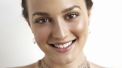 Woman Actress brunettes leighton meester