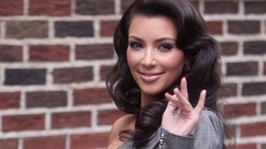 Woman Actress brunettes models kim kardashian