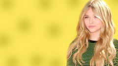 Woman Actress chloë grace moretz Simple Background