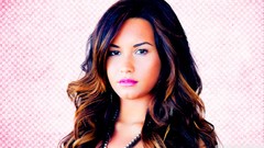 Woman Actress demi lovato brunettes singers