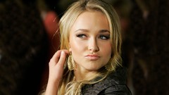 Woman Actress earrings hayden panettiere blondes green eyes
