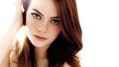 Woman Actress emma stone redheads upscaled