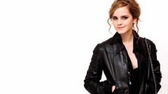 Woman Actress emma watson Leather Jacket