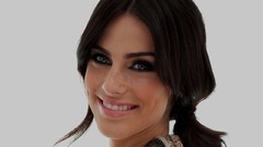 Woman Actress freckles green