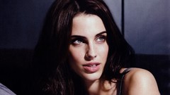 Woman Actress freckles green