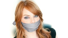 Woman Actress green eyes emma stone redheads Photo manipulation 