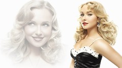 Woman Actress hayden panettiere blondes green eyes