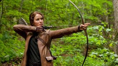 Woman Actress jennifer lawrence the hunger games katniss 