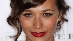 Woman Actress lips freckles