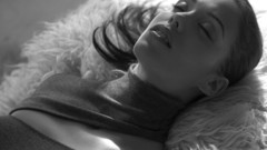 Woman Actress monochrome closed