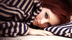 Woman Actress redheads lips