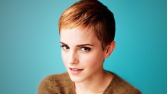 Woman Actress short hair emma watson