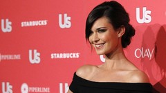 Woman Actress smiling brunettes models odette annable